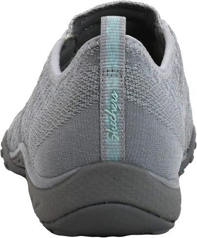 Skechers Sport Women's Breathe Easy Fortune Fashion Sneaker, White/Silver, 9.5 M US in Saudi Arabia