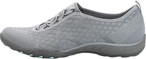 Skechers Sport Women's Breathe Easy Fortune Fashion Sneaker, White/Silver, 9.5 M US in Saudi Arabia