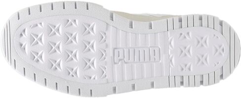 حذاء نسائي من Puma Mayze Crashed مقاس 8.5، اللون: Puma White/Vapor Gray-White in Kuwait