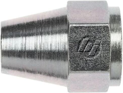 Brennan Industries 0304-10 Steel Standard Nut, 5/8" Tube OD, 7/8"-14 Thread, 1.48" Length, 1.000" Hex in Saudi Arabia