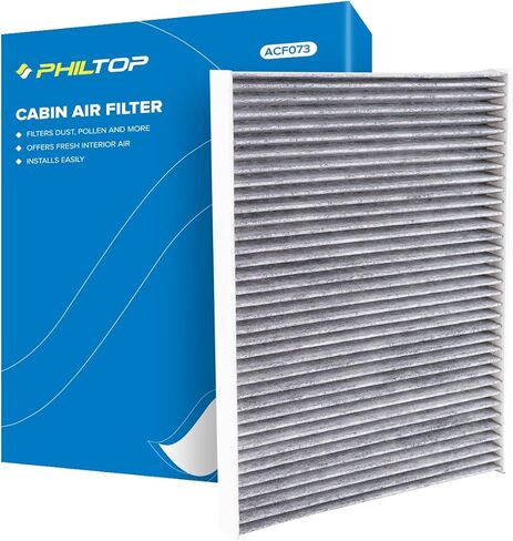 PHILTOP ACF269 (CF11174) Cabin Air Filter, Replacement for Fusion (2010-2012), Lincoln (2010-2012), Mercury (2010-2011), Premium Cabin Filter with Activated Carbon Filter Up Dust Pollen Odor in Saudi Arabia