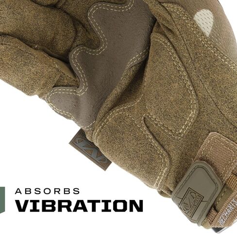 Mechanix Wear: M-Pact Tactical Gloves with Secure Fit, Touchscreen Capable Safety Gloves for Men, Work Gloves with Impact Protection and Vibration Absorption (Camouflage - MultiCam, Large) in Kuwait