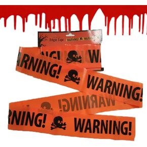 Oringaga 6M/20FT Halloween Caution Tapes,Halloween Party Haunted House Props,Halloween Warning Tape