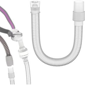 9 Inch Short Tube Compatible with Airmini P10/F20/N20 | Connect Airmini Mask with Virtually Any Machine by Regular 22mm Diameter Hose | Great Value for Airmini CPAP Supplies