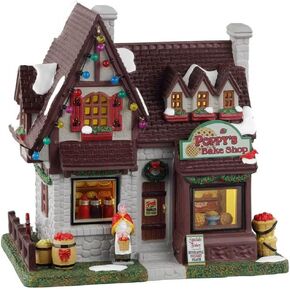 Lemax Village Collection - Poppy's Bakeshop Lit Building #35042