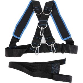 VBESTLIFE Adjustable Training Pull Belt, Speed Strength Training Sled Shoulder Harness Band Belt Sports Equipment