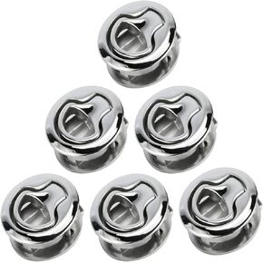 6 حزمة 2-13/32 "ضياء. مزلاج سحب دافق 316 الفولاذ المقاوم للصدأ مركبة بحرية فتحة مزلاج سحب - غير قفل (6) in Kuwait