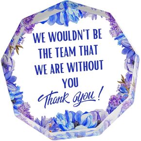 Thank You Gift for Women Boss' Day Funny Work Gifts for Work Bestie Boss Lady Appreciation Present for Coworker Work Anniversary Inspirational Acrylic Plaque Present for Leadership