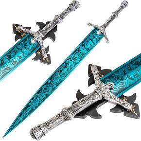 ziqing Moonlight Greatsword Sword by Bloodborne Full Metal 43" Blood Source Curse Ludwig Anime Long Sword Cosplay Game Dark Soul
