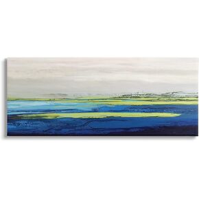 Stupell Industries Abstract Ocean Surface Scene Bold Layered Hues Canvas Wall Art, Design By Stacy Gresell