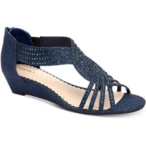 Charter Club Womens Ginifur Wedge Sandals
