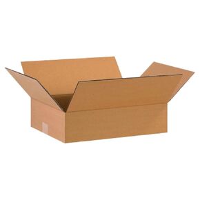BOXES FAST 16 x 12 x 4 Corrugated Cardboard Boxes, Flat 16"L x 12"W x 4"H, Pack of 25 | Shipping, Packaging, Moving, Storage Box for Home or Business, Strong Wholesale Bulk Boxes