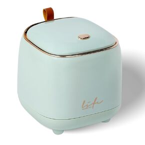 Cute Trash Can Mini Trash Bin for Desk, Portable Pop Up Trash Can for Camping SUV, Drive Auto with Locking Lid Press