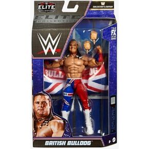Ringside British Bulldog - WWE Elite 94 Toy Wrestling Action Figure