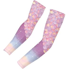 Youngerbaby Leopard Print Sports Arm Sleeves Sun Protection Tattoo Cover Arm Sleeves Cover