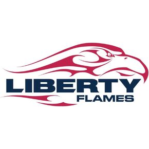 Liberty University Football OriginalStickers0451 Set Of Two (2x) Stickers , Laptop , Car , Truck , Size 4 inches on Longer Side