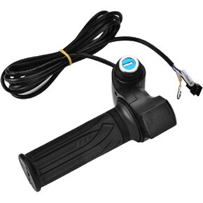 Electric Parts,Bike Brake Levers,Ebike Throttle,Motorcycle Control,Waterproof LED Display Handlebar Grip for Ebikes and Electric Scooters