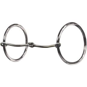 Professional's Choice Brittany Pozzi Smooth O-Ring Snaffle Bit