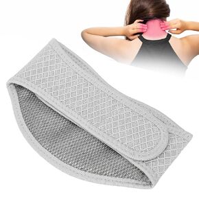 Neck Wrap for Pain Relief, Neck Brace Breathable Mesh Fabric Lightweight Cervical Collar Guard for Neck Pain Relief Moxibustion Care for Men and Women(grey)