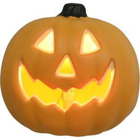 Halloween Pumpkin Lantern, Simulated Pumpkin LED Lamp Fall Decor Light Up Home Lanterns for Restaurant Bar Parties