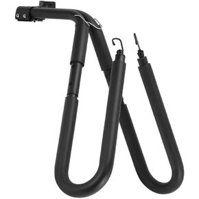 Surfboard Bike Rack Surfboard Scooter Moped Bike Rack Portable Bike Surfboard Rack Bicycle Surf Board Carrier Scooter/Moped Surfboard Rack for Sports Outdoors(Black)