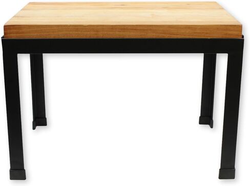 TableCraft Products BBR18126 Butcher Block Riser, Blk Frame, 18½ x 12½ x 6½" in Saudi Arabia