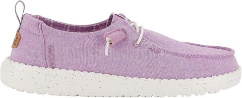 Hey Dude Wendy Chambray Bright White Size 9, Women’s Shoes, Women’s Slip-on Loafers, Comfortable & Light-Weight in Saudi Arabia