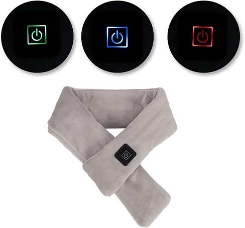 التدفئة وشاح دافئ تنفس قابل للغسل قابل للتعديل درجة الحرارة USB التوصيل في ساخنة الرقبة التفاف الشتاء الدافئة يندبروف وشاح للخصر البطن in Saudi Arabia