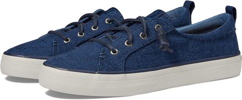 Sperry Ladies Footwear Women's Crest Vibe Seasonal Sneaker, BLUE TWO TONE, 7.5 in Saudi Arabia