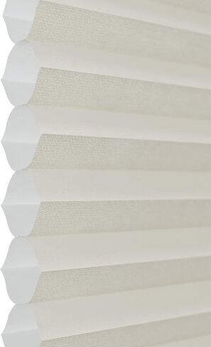 DEZ FURNISHINGS QCCR390640 ظلة خلوية لاسلكية لتصفية الضوء، 39 بوصة × 64 بوصة، كريمي in Saudi Arabia