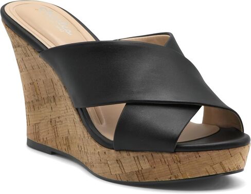 Charles by Charles David Women's Latrice Wedge Sandal, Natural, 7 in Saudi Arabia