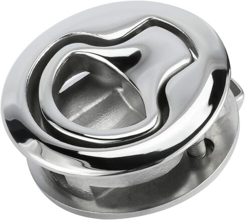 6 حزمة 2-13/32 "ضياء. مزلاج سحب دافق 316 الفولاذ المقاوم للصدأ مركبة بحرية فتحة مزلاج سحب - غير قفل (6) in Kuwait