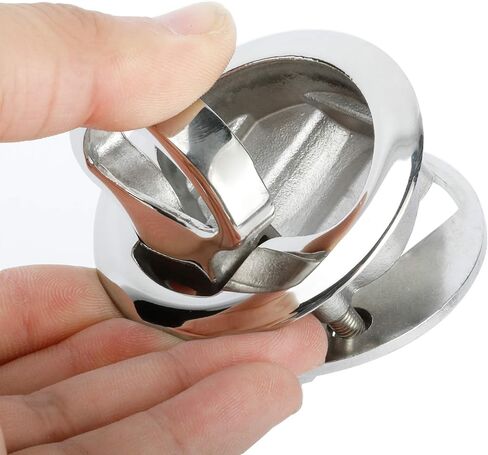 6 حزمة 2-13/32 "ضياء. مزلاج سحب دافق 316 الفولاذ المقاوم للصدأ مركبة بحرية فتحة مزلاج سحب - غير قفل (6) in Kuwait