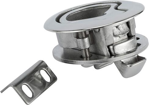 6 حزمة 2-13/32 "ضياء. مزلاج سحب دافق 316 الفولاذ المقاوم للصدأ مركبة بحرية فتحة مزلاج سحب - غير قفل (6) in Kuwait