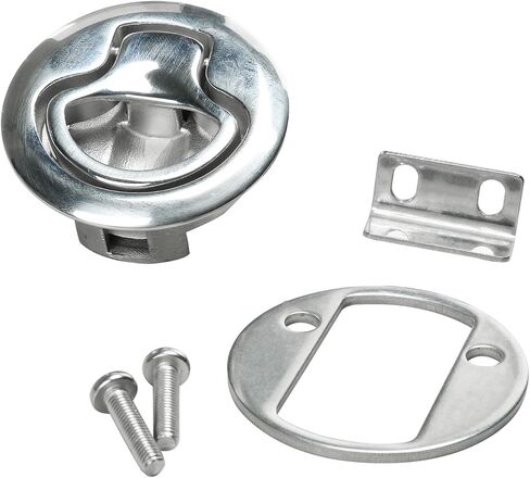 6 حزمة 2-13/32 "ضياء. مزلاج سحب دافق 316 الفولاذ المقاوم للصدأ مركبة بحرية فتحة مزلاج سحب - غير قفل (6) in Kuwait