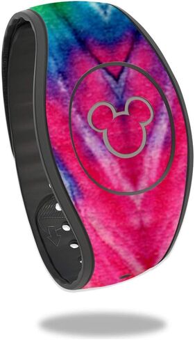MightySkins Skin Compatible with Disney MagicBand 2 - Tie Dye 2 | Protective, Durable, and Unique Vinyl Decal wrap Cover | Easy to Apply, Remove, and Change Styles | Made in The USA in Saudi Arabia