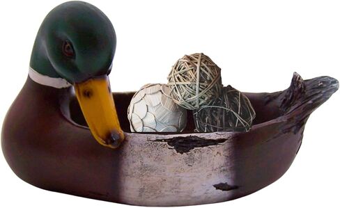 تمثال Wowser Duck Bowl، ديكور بحري قائم بذاته، ديكور على شكل الشاطئ، 10.5 بوصة in Saudi Arabia