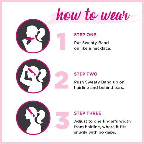 عصابة رأس للفتيات من Sweaty Bands - عصابة شعر رياضية مبطنة بالمخمل غير قابلة للانزلاق - كرة طائرة لقد تم خدمتك in Kuwait