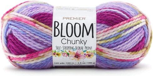 PREMIER YARNS Violet Premier Bloom Chunky Yarn in Saudi Arabia