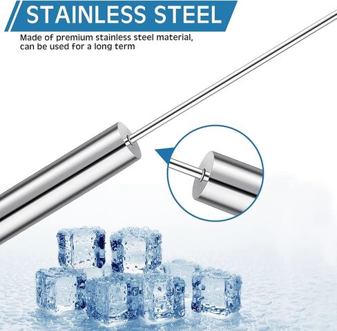 Stainless Steel Ice Pick Ice Crusher Ice Chisel Removal Pick Crushed Ice Tool for Kitchen Bars Bartender Picnics Camping and Restaurant(14 Inch) in Saudi Arabia