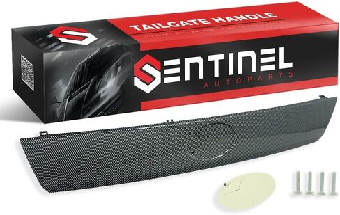 Sentinel Parts Liftgate Tailgate Hatch Garnish Door Handle KIT 1F7 Classic Silver Metallic Compatible with 2005-2010 Scion Tc Replaces # 76801-21071-C0 in Saudi Arabia