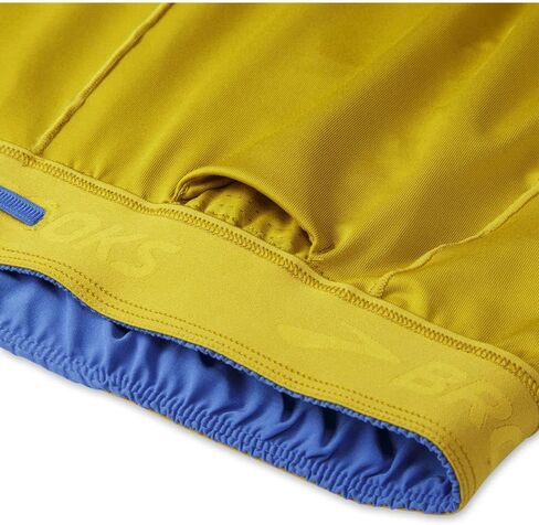 شورت Brooks Womens Chaser 5 بوصات 2 في 1 Bluetiful/Golden Hour MD (الولايات المتحدة 8-10) 5 in Saudi Arabia