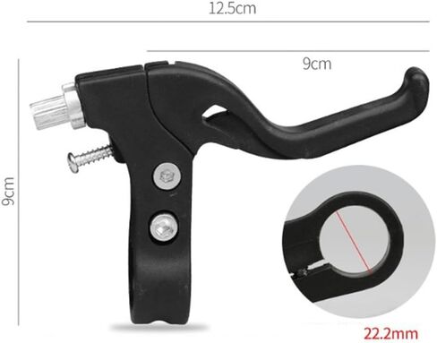 Bike Brake Levers,Children's Kids Brake Handle, Kids Bike Hand Brake Kit,Road Bike Spare Parts(Pink) in Kuwait