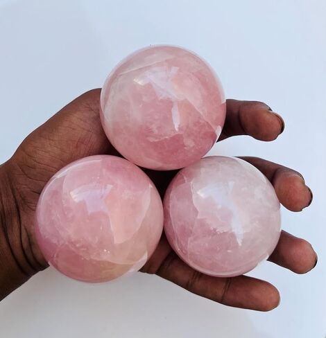 Large Flashy Rainbow Moonstone Sphere Gem Ball Crystal Sphere Carved Crystal Ball - Meditation Balls - Feng Shui Supplies - Wealth Stones and Crystals - Home Office Desk Decor Gemstone Healing 60-65MM in Saudi Arabia