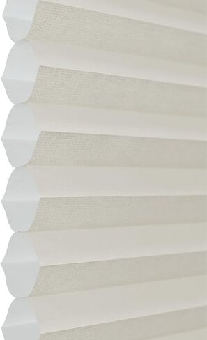 DEZ FURNISHINGS QCCR214640 ظلة خلوية لاسلكية لتصفية الضوء، 21.5 بوصة × 64 بوصة، كريمي in Saudi Arabia