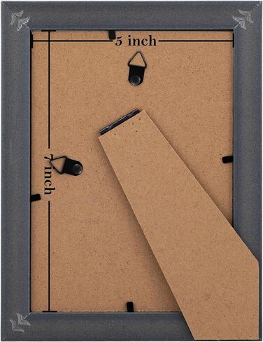 مجموعة إطارات صور eletecpro مقاس 8 × 10 مكونة من 4، إطارات صور عتيقة مع زجاج، إطارات ذهبية مقاس 8 × 10 عرض صورة 5 × 7 مع حصيرة أو 8 × 10 بدون حصيرة لسطح الطاولة أو ديكور الحائط، ذهبي in Kuwait