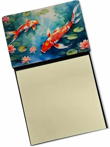 Caroline's Treasures Loggerhead Sea Turtle Sticky Note Holder Refillable Dispenser Self-Sticky Note Pads, Memo Pads Blank Desk Accessories in Saudi Arabia