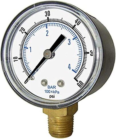 PIC Gauges SEP-101D-204D Utility Gauge Plastic CASE, 3-2-3% Accuracy in Kuwait