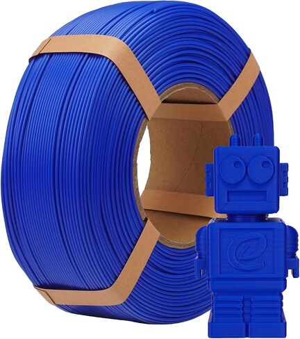 eSUN Fast Printing Speedy PLA Refilament 1.75mm, 3D Printer Refill High Speed PLA for Fast Printing, 1KG Spoolless 3D Printing Filament for High Speed 3D Printers, Fire Engine Red in Saudi Arabia