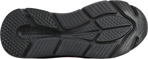 Skechers Women's Max Cushioning Elite Shoes, Black/Silver, 9 Wide in Saudi Arabia